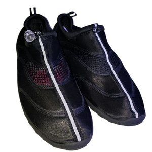 Athletech  Men's size 11/12 Maritime Black slip on water shoes